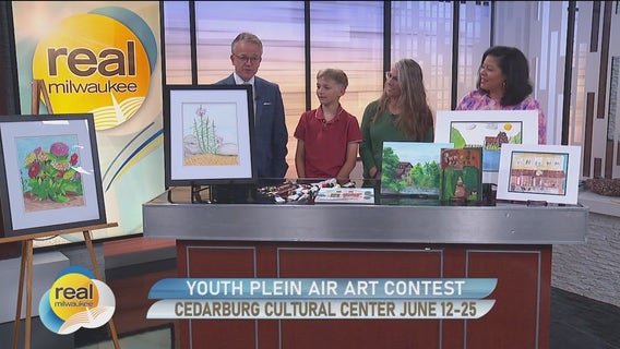 Youth Plein Air Art Contest; June 12-25 at Cedarburg Cultural Center