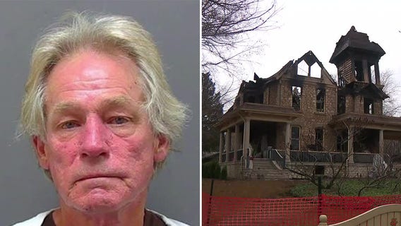 Burlington historic mansion fire, man sentenced to probation