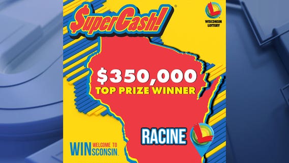 $350,000 SuperCash ticket sold in Racine for Saturday, June 28 drawing