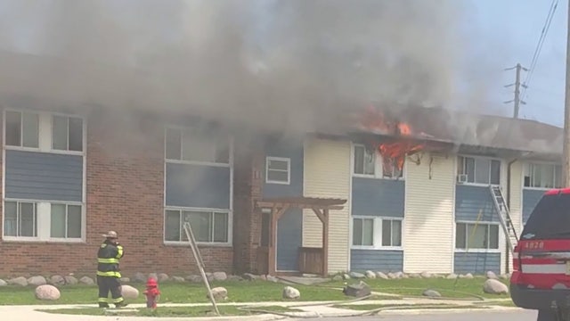 Milwaukee apartment fire near 45th and Hampton, no one injured