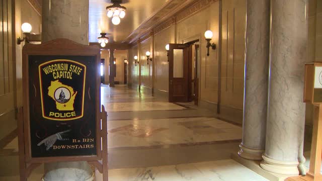 Lawmaker security at Wisconsin Capitol, no metal detectors installed