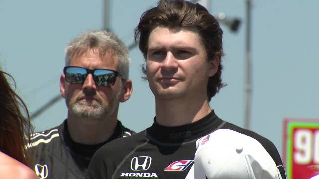 Colton Herta finds balance on, off the race track