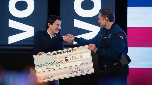 Wisconsin lawsuit seeks to ban Elon Musk from offering $1M checks to voters