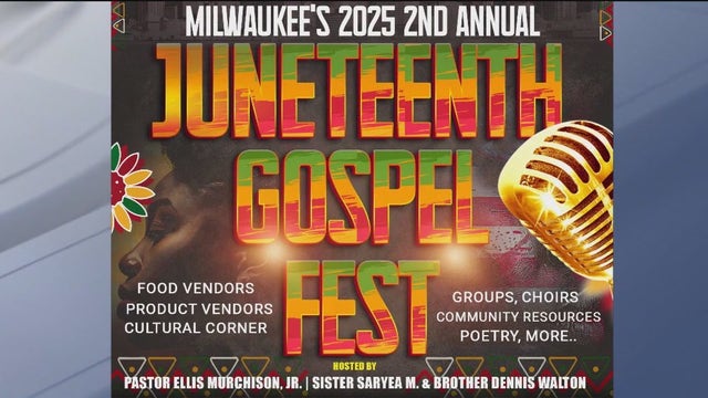 2nd annual Juneteenth Gospel Festival in Milwaukee