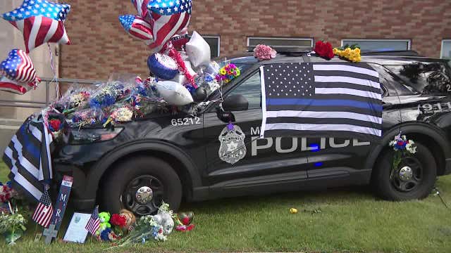 Milwaukee police officer Kendall Corder dies; MPD memorial growing