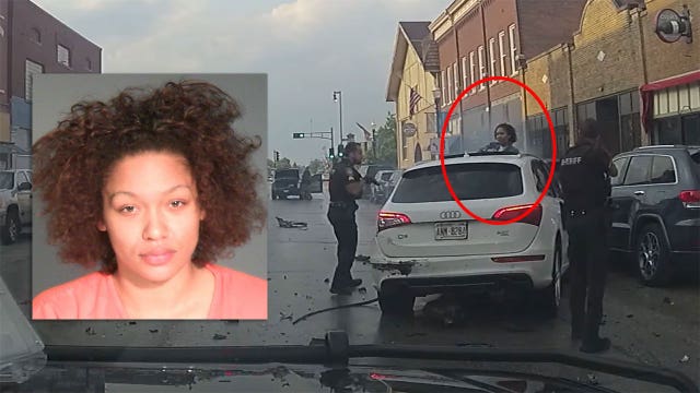 Fond du Lac County Sheriff's Office chase; woman crashed into 8 vehicles