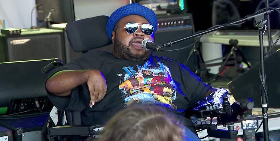 Summerfest 2025; Milwaukee rapper with cerebral palsy hits the stage