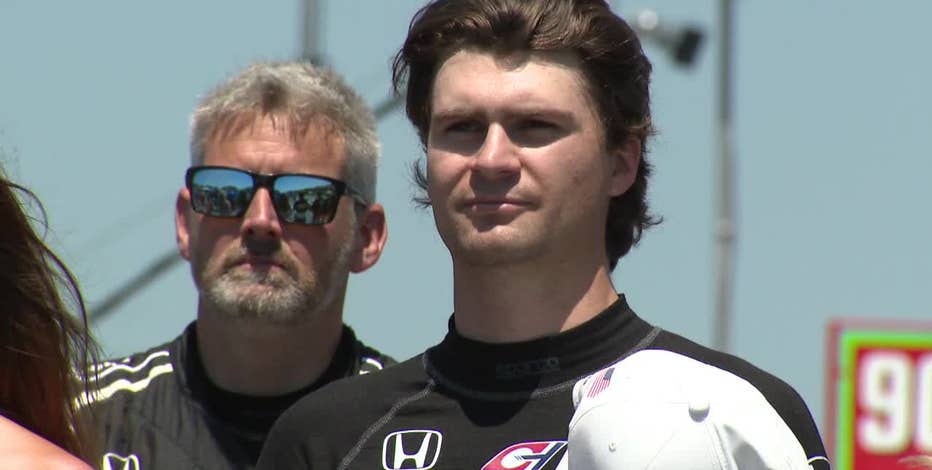 Colton Herta finds balance on, off the race track