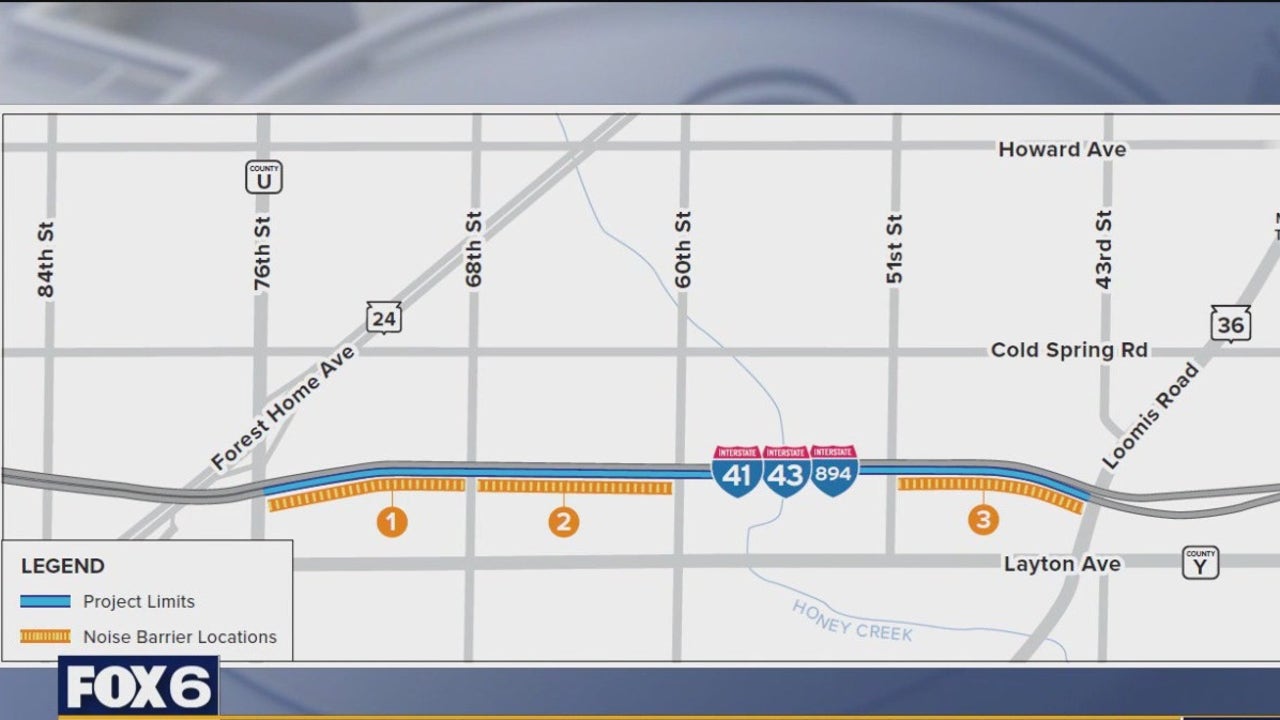 I-894 Lincoln Avenue to 84th Street Project; I-43/94 ramp