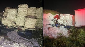 Fond du Lac semi crash; went into ditch, driver seriously injured