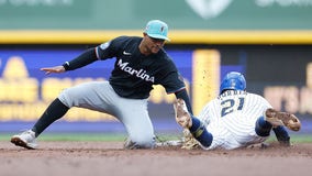 Brewers lose to Marlins, Jackson Chourio extends hitting streak