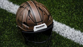Packers introduce new uniform; 1923 Classic, leather-look helmet