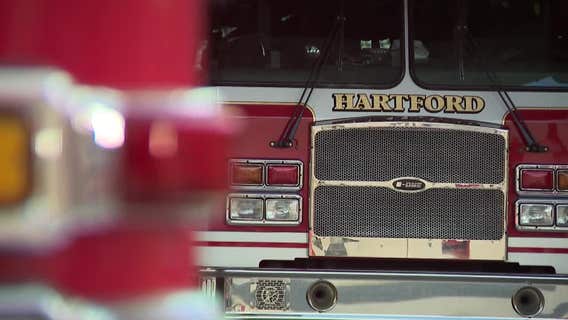 Hartford apartment building fire; sparked by consumer fireworks