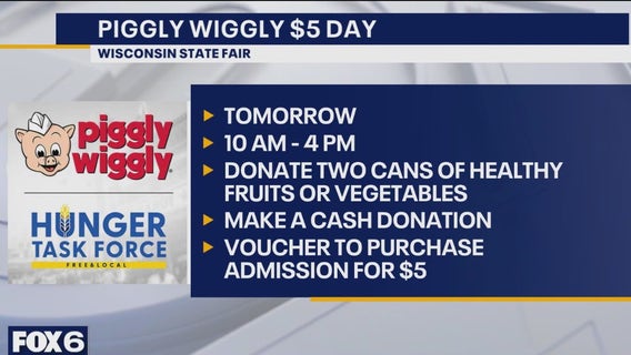 Piggly Wiggly $5 Day: Get into the State Fair for just $5 on Opening Day