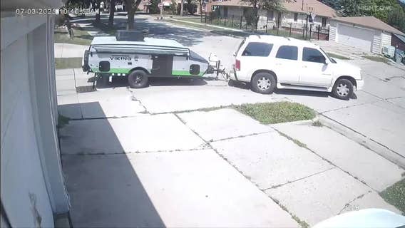 Milwaukee couple's camper stolen from driveway; caught on video