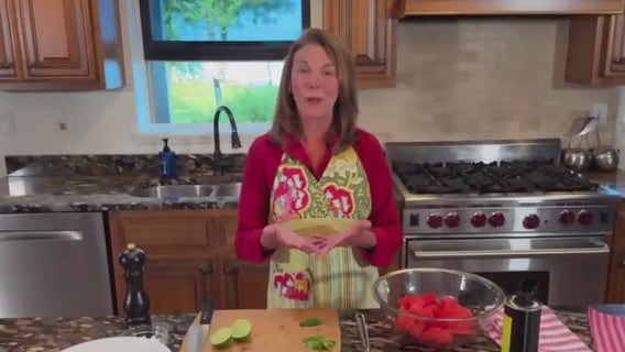 The Cooking Mom: Fresh watermelon salad