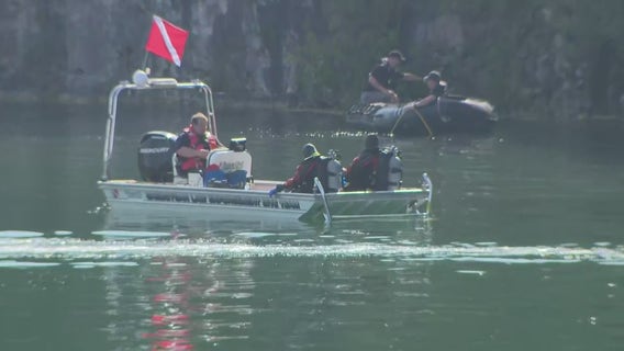 Sheboygan recovery at Jaycee Quarry; divers recover 13-year-old