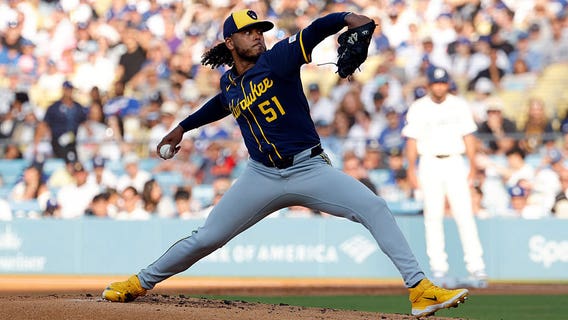 Brewers top Dodgers again, 8-7; winning streak now at 9