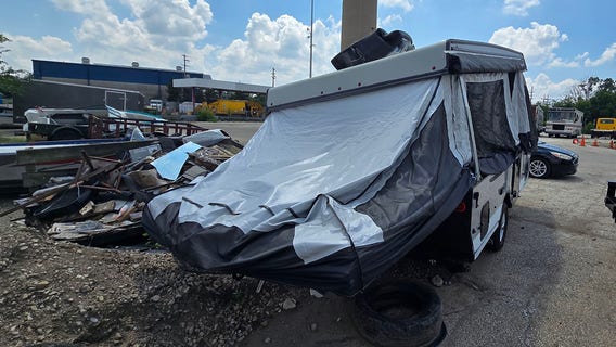 Milwaukee couple's camper, stolen from driveway, found damaged