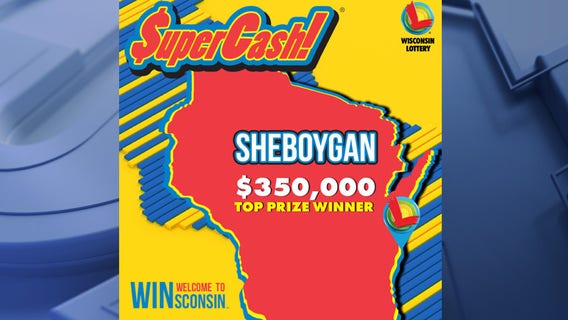 Winning Supercash! ticket sold in Sheboygan worth $350K