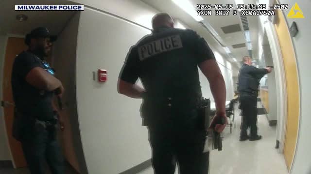 Milwaukee City Hall lockdown, police release video from response