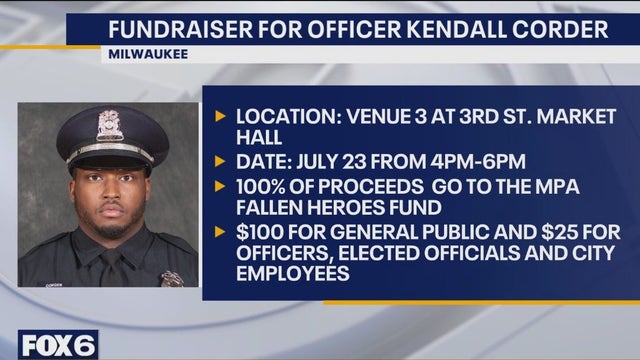Fundraiser for MPD Officer Kendall Corder at 3rd Street Market Hall