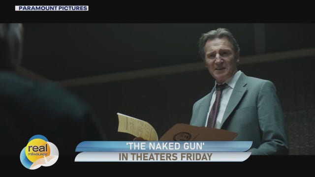 'The Naked Gun' in theaters Friday; Gino talks with director & producer