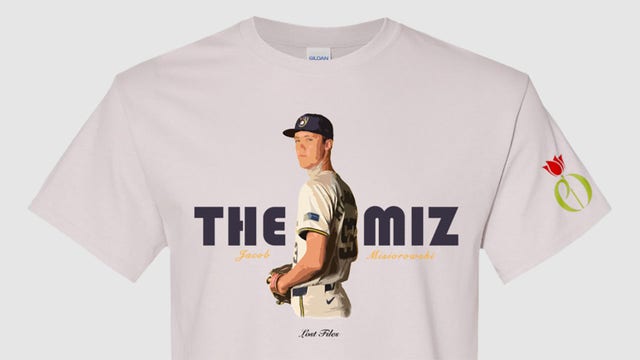 Milwaukee Brewers announce Misiorowski 'The Miz' t-shirt giveaway