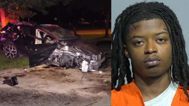 Milwaukee police chase, crash; vehicle stolen in Illinois, teen charged