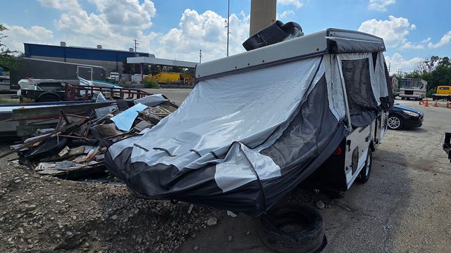 Milwaukee couple's camper, stolen from driveway, found damaged