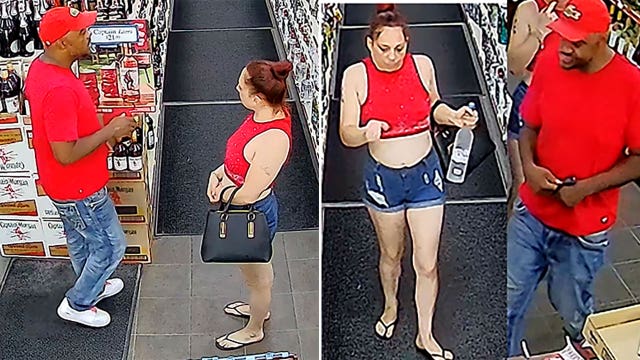 Menomonee Falls champagne theft; police seek to ID 2 people suspected