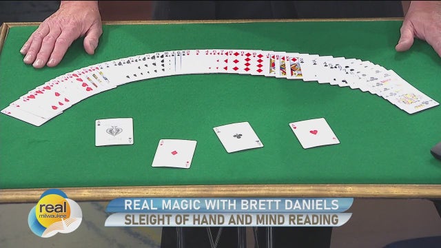 Real Magic with Brett Daniels; Sleight of hand and mind reading