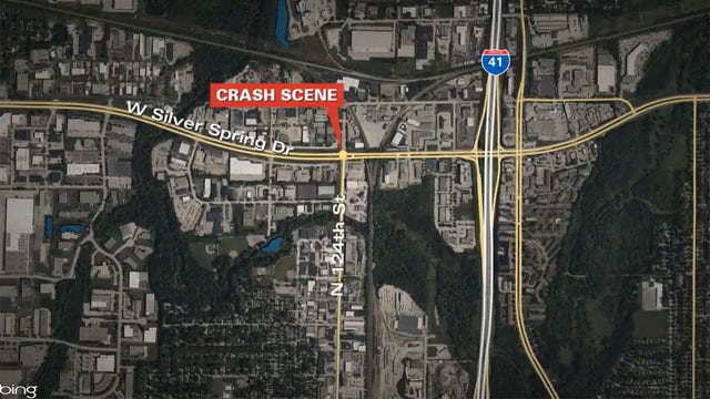 Milwaukee moped crash near 124th and Silver Spring, driver dead