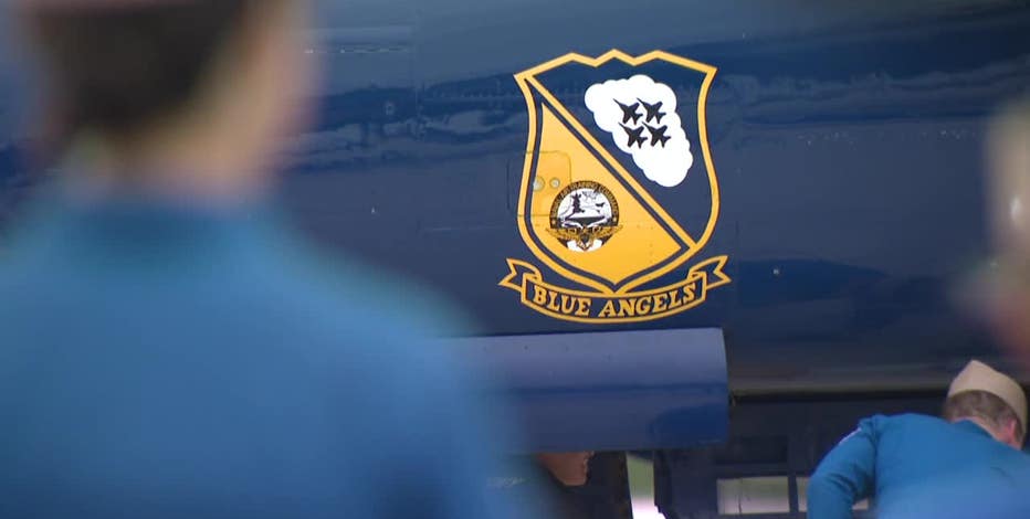 2025 Milwaukee Air & Water Show; US Navy Blue Angels featured