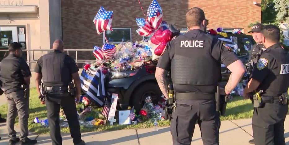 Milwaukee officer Kendall Corder funeral; police from across US in town