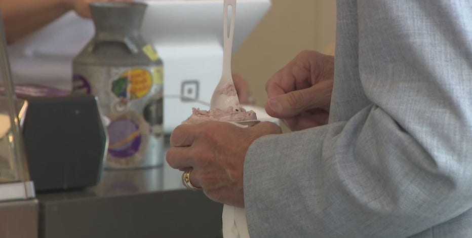 Governor Evers in Milwaukee; holds town hall at Purple Door Ice Cream