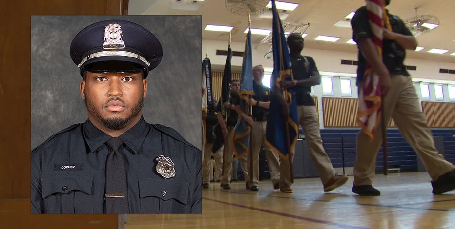 Milwaukee Police Officer Corder dies, honor guard prepares for funeral