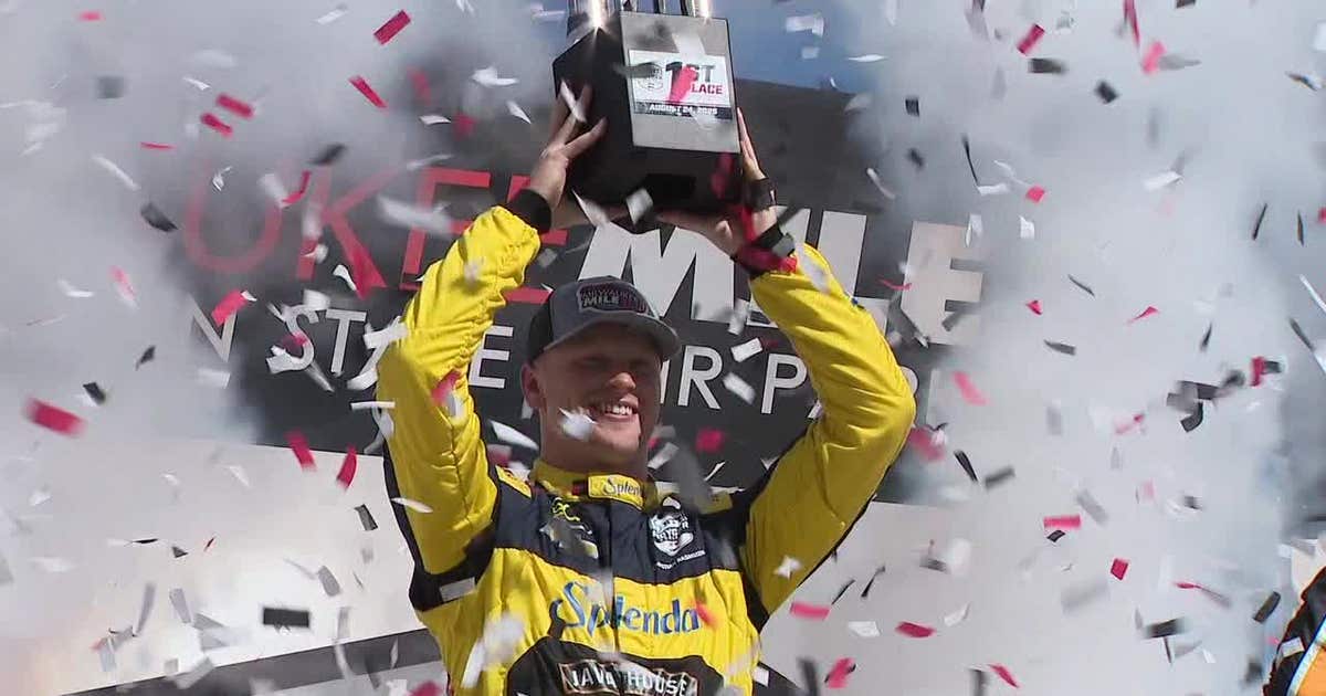 IndyCar race at Milwaukee Mile; Christian Rasmussen gets 1st win | FOX6 ...