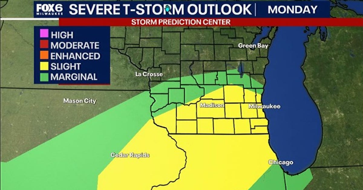 Severe storms, heavy rain and flooding possible in southern Wisconsin ...