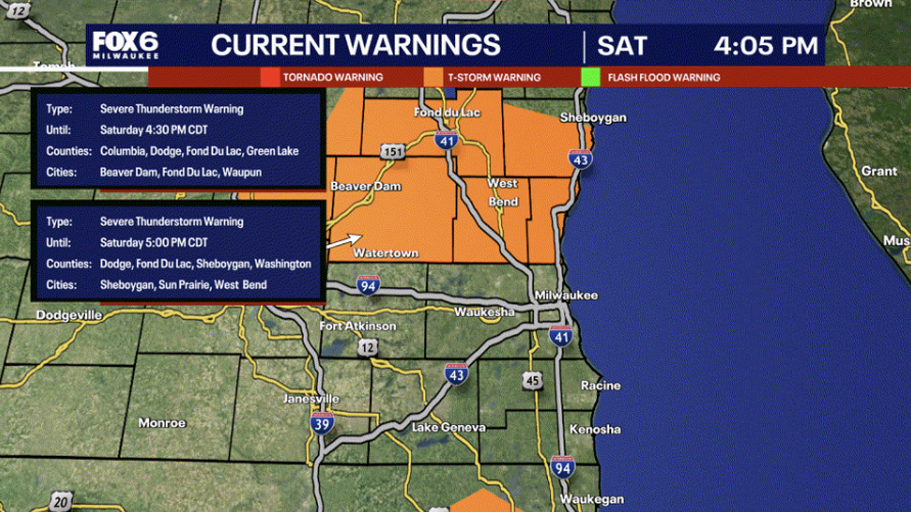 Wisconsin severe weather: Flood watch issued, risk of heavy rain, storms