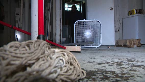 Mold growth risk after flooding; health concerns, remediation tips