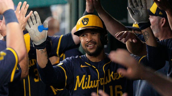Milwaukee Brewers beat Nationals, Blake Perkins homers twice