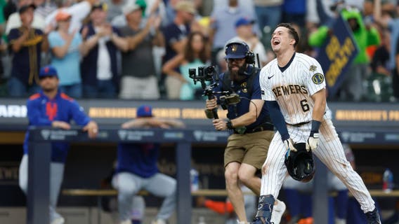 Brewers beat Mets; Collins homers off Diaz in 9th inning for walk-off win