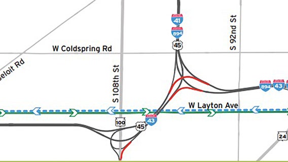 Hale Interchange long-term ramp closures in September