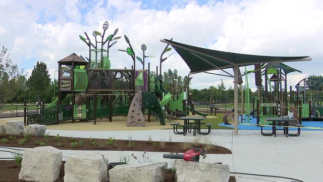Pewaukee playground welcomes kids of all abilities; opens Aug. 29