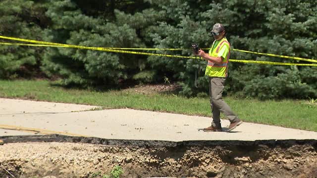 Southeast Wisconsin flooding, assessing damage for FEMA response