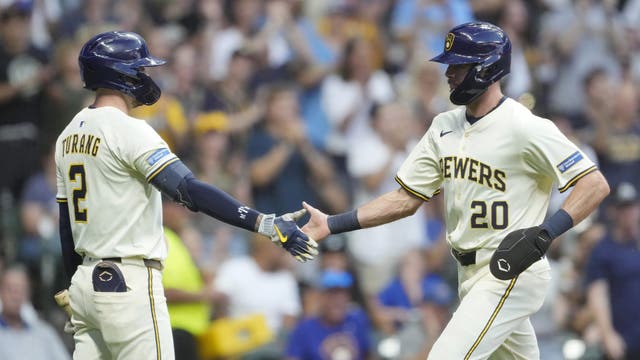 Brewers beat Pirates in 10th straight win; Turang hits 1st career leadoff homer