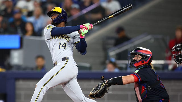 Brewers beat Blue Jays, Andruw Monasterio homers in Toronto