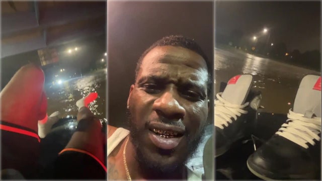 Milwaukee man stranded in floodwaters; livestreams ordeal, goes viral