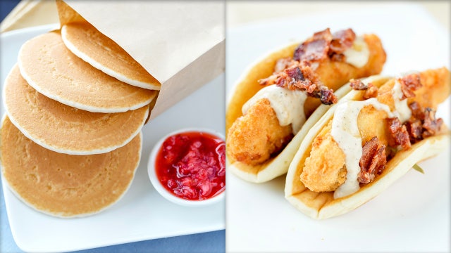 Pat Murphy pocket pancakes, Brewers offering at American Family Field